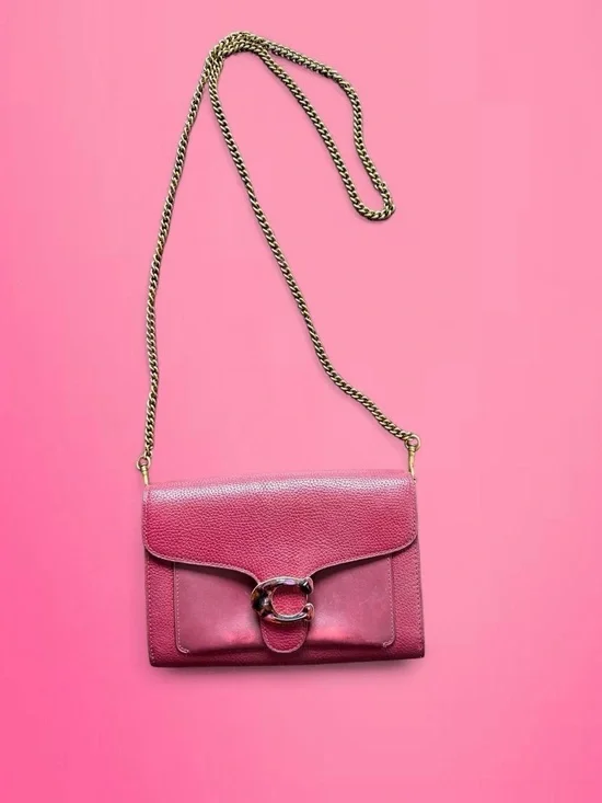coach tabby burgundy leather