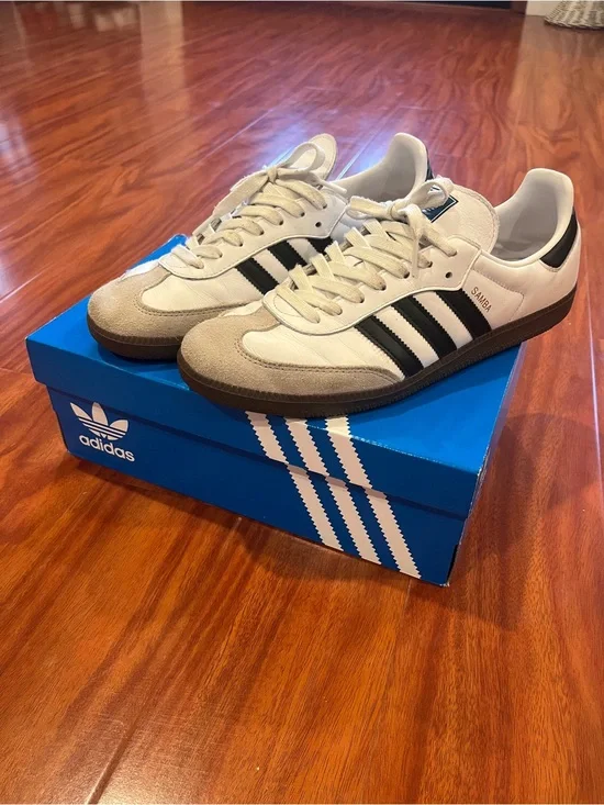 adidas Samba OG Cloud White Core Black - Men’s Size 10