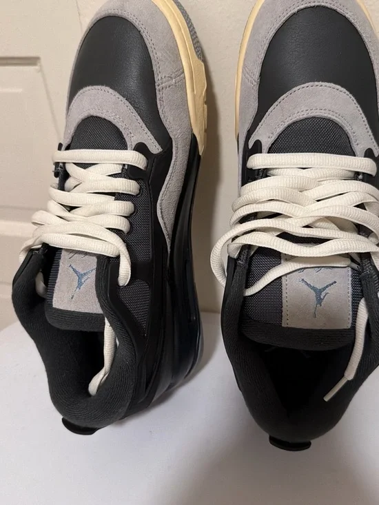 Jordan Men’s Black, Gray & Cream Sneakers