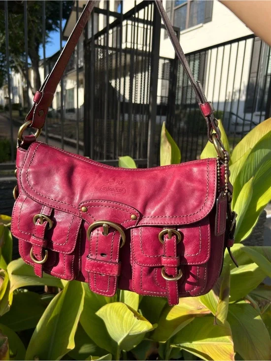 Rare Coach Legacy Garcia Hobo Bag in Pink