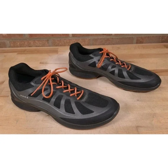 Ecco Mens Biom Fjuel Sneaker Shoes Sz 47 US 13 Black Grey