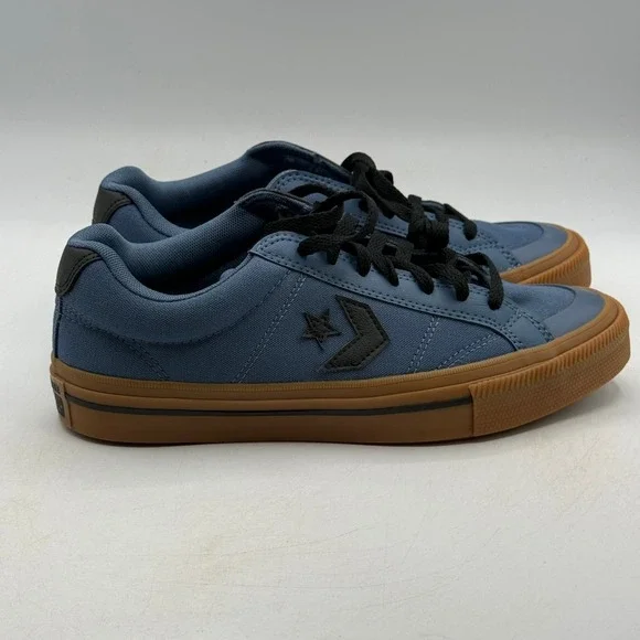 Converse Sport Casual Ox Shoes Men Size 8 Blue Black Casual A13224C
