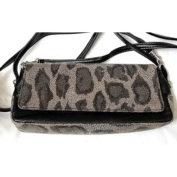 Black Snakeskin Purse Karam Handbags of New York Shoulder Vintage Small Chic