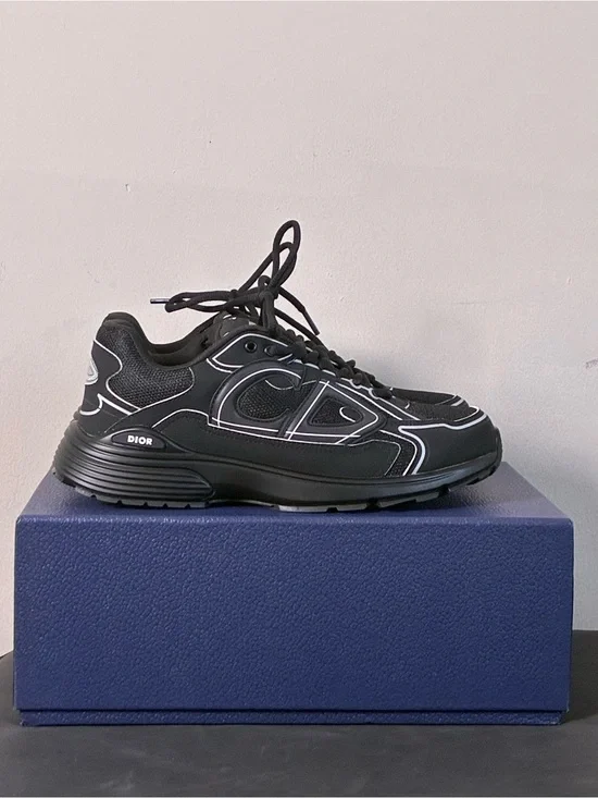 Dior B30 Black Athletic Sneaker