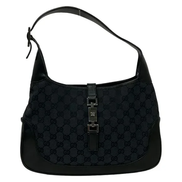 Gucci Jackie Shoulder Bag 13306 Jacquard Leather