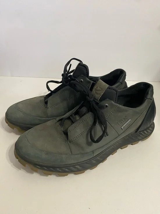 Ecco GTX Gore-Tex Exostrike Phorene Sole Dark Green Low Top Men’s Size9 (43)