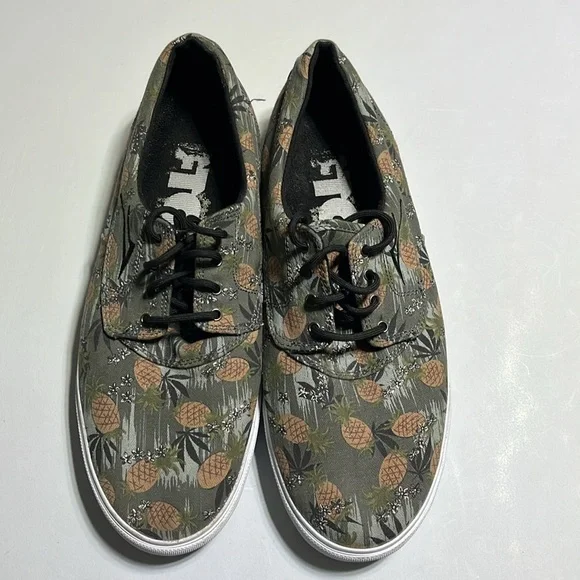 Lakai x FTC Camby Pineapple Express Skate Shoes size 11