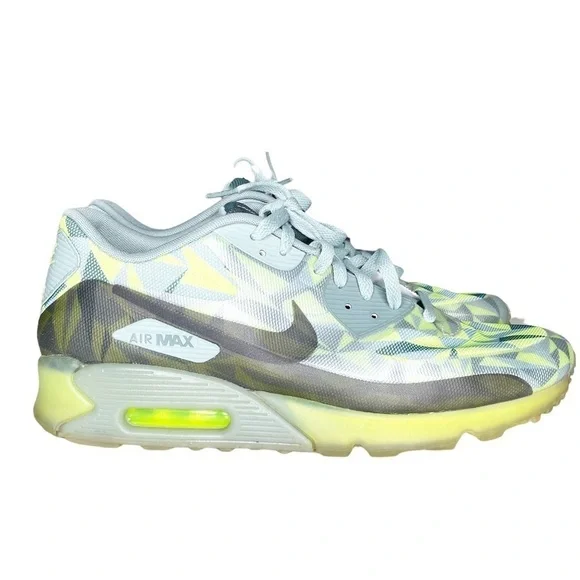 Nike Air Max 90 Ice Sneaker Men’s Size 11.5 Volt Mica Green Black 2013