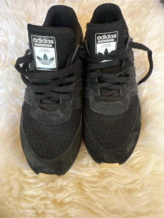 adidas Neighborhood Black Suede & Mesh Men’s Sneakers