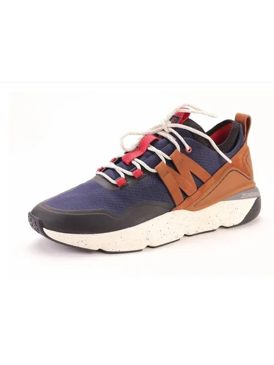 Cole Haan Zero grand Motion Mens Sneakers Size 13 M Navy Blue Tan C30448 NWOB