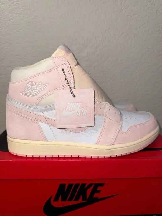 Nike Air Jordan 1 Washed Pink - Pink/White/Cream