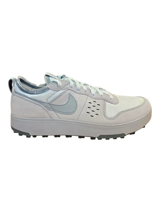 Nike Men’s Light Blue and White Low-Top Sneaker