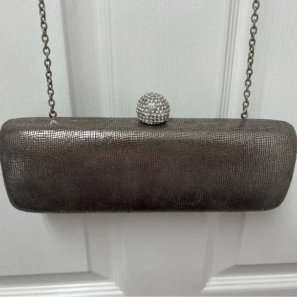 Kate Landry Silver Evening bag