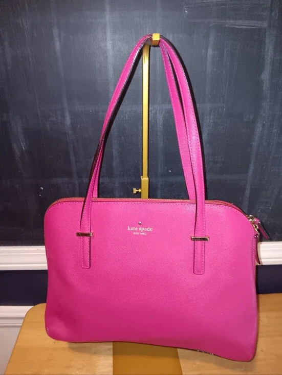 Kate Spade Pink Leather Shoulder Bag