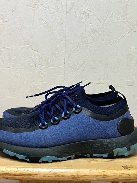 Allbirds Trail Runners SWT in the Hazy Cobalt/True Navy men’s Sz 11.5
