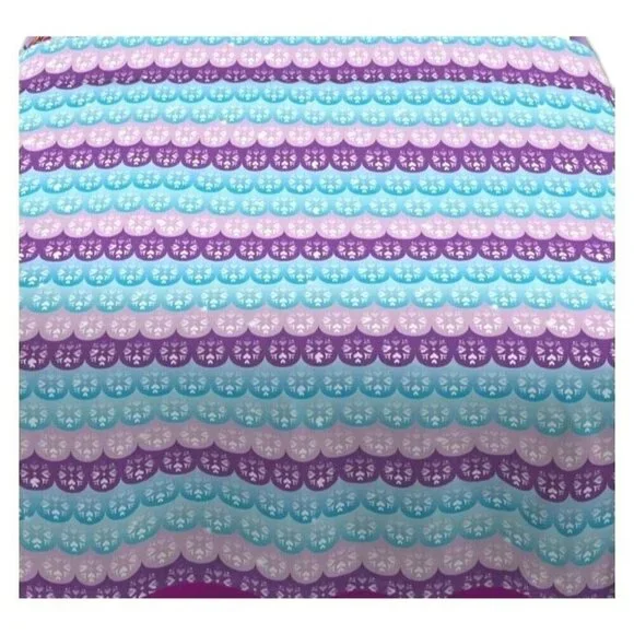 Disney Frozen Flat Sheet Set Of 2 Youth Twin Anna Elsa Pink Purple Kids Bedding