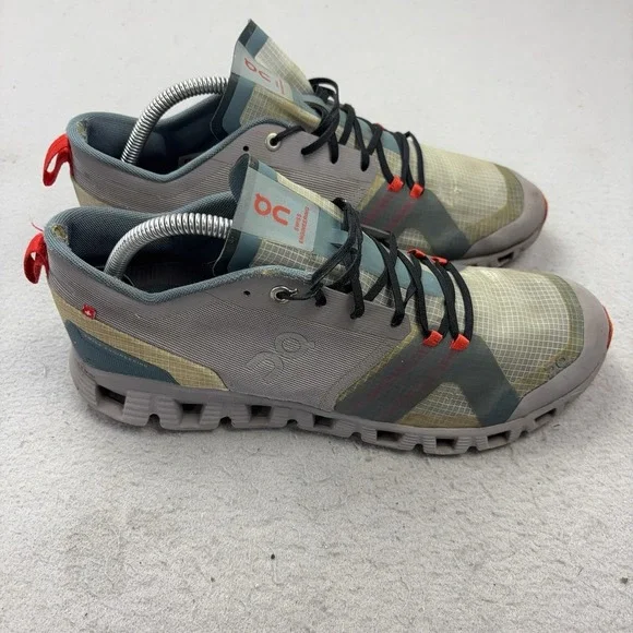 On Cloud Shoes Mens Size 9 Gray Cushioned CloudTec Camouflage Sneakers Trail