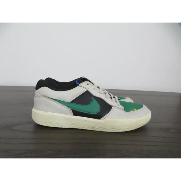 Nike SB Force 58 PRM Mens 9 Green Low Top Skateboarding Sneakers DV5476-002