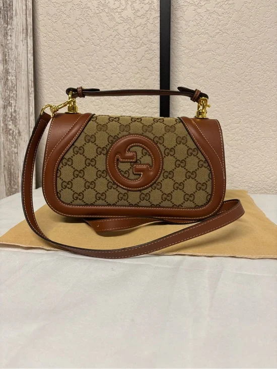 Source Unknown Brown/Tan Shoulder Bag