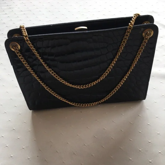 Vintage Saks Fifth Avenue Alligator Purse