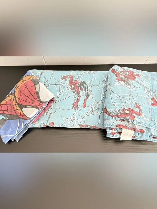 Vintage 2003 Ultimate Spider-Man Twin Sheet Set 3 Pc Marvel