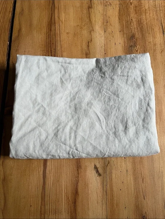 QUINCE *Standard* Seasalt 100% Linen Pillowcase Cover 20