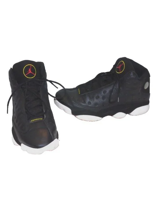 Nike Jordan 13 Retro Playoffs 414571-062 black leather high top mens sneakers 12