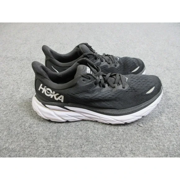 Hoka One One Clifton 8 Shoes Mens Size 9.5 Running Lightweight Athletic Sneakers