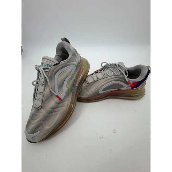 Nike Air Max 720 Men 13‎ Gray Be True Rainbow AO2924-011 Sneaker