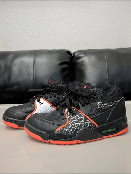 Nike Air Flight ’89 “All-Star” 2020, style CT8478-001, Black/Orange Blaze/Green