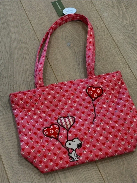Vera Bradley Pink Quilted Small Tote -Love is in the Air🩷♥️