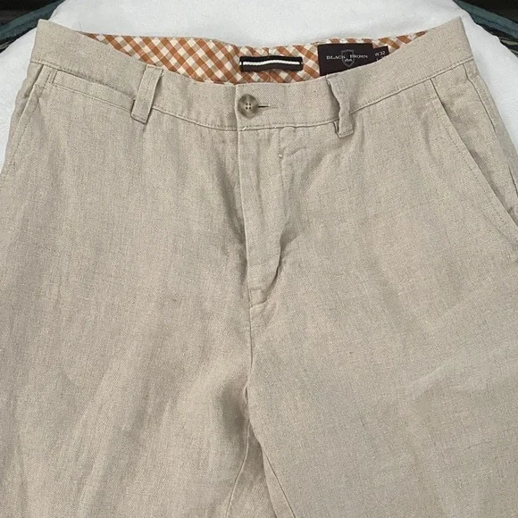 Black Brown 1826 Men's Beige Chinos