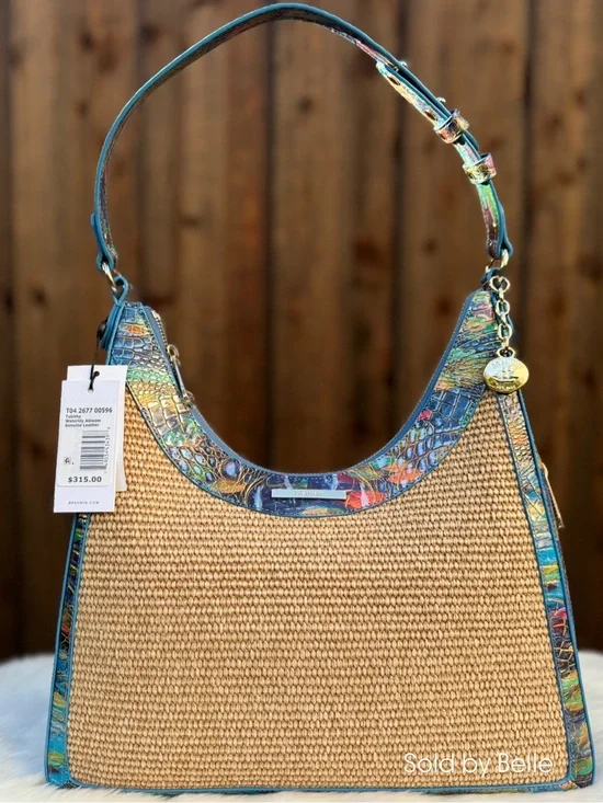 NWT Brahmin Tabitha Waterlily Abloom