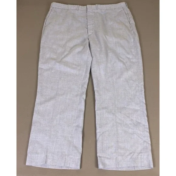 Vintage‎ Farah Clothing Dress Pants Men's Size 42x29 Straight Leg Light Blue