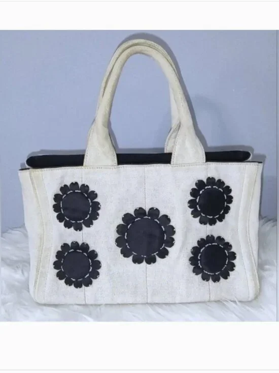 Prada Canapa sunburst large EUC COA