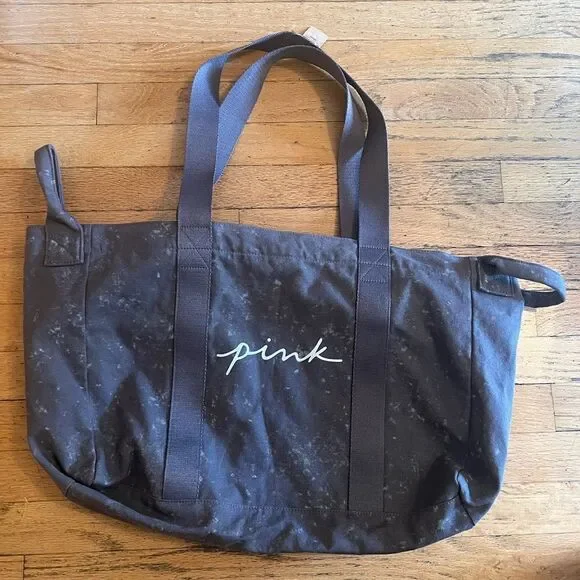 PINK Victoria's Secret Charcoal Tote