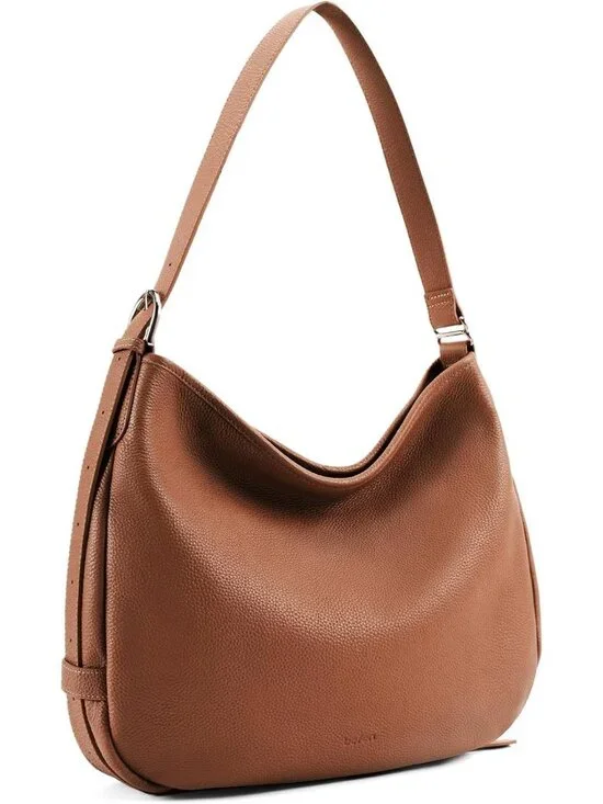 Vintage Genuine Leather Satchel Tote Bag for Women, Large Handbag & Crossbody