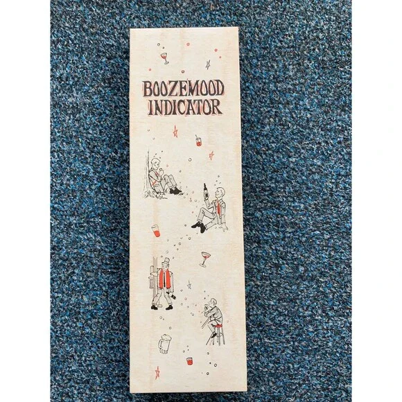 Vintage BoozeMood Indicator 1966 Novelty Gag Gift Party Retro 60s