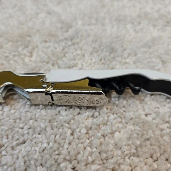 Pulltap's Wine Opener White‎ Saint Max Double Hinged Waiters Corkscrew