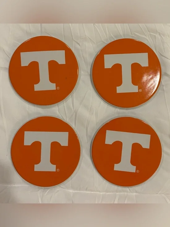 Four Tennessee Volunteers Coasters