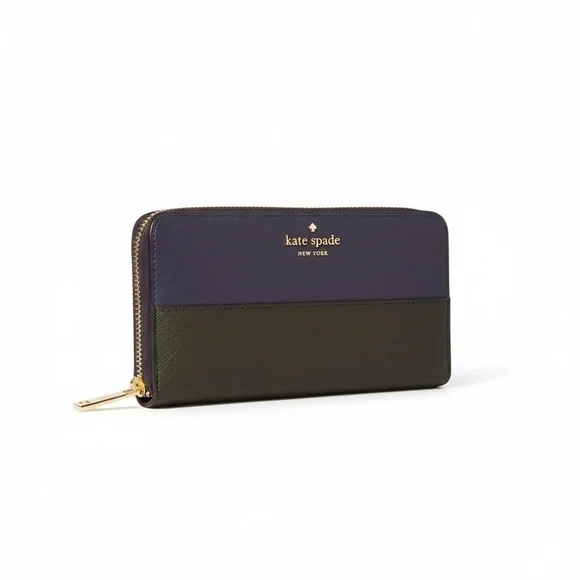 KATE SPADE Blue and Black Wallet