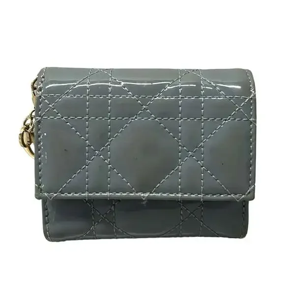 Christian Dior Lady Dior Trifold Wallet