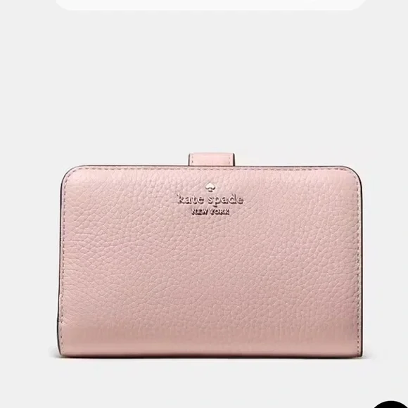Kate Spade Lena Tutu Pink Medium Bifold Wallet.  New!