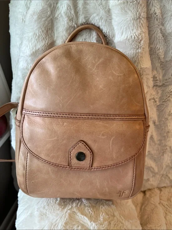 Frye Leather Mini Backpack