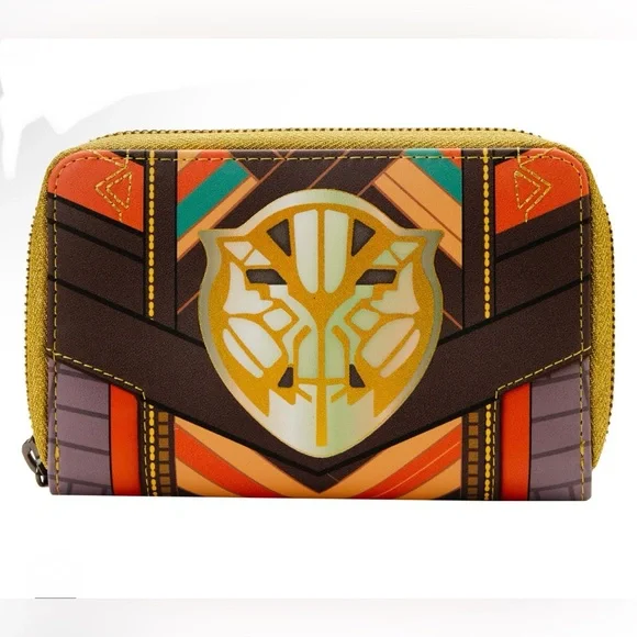 Loungefly Marvel Black Panther Okoye Cosplay Zip Around Wallet
