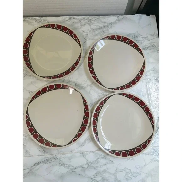 VTG Corelle Kitu Dinner Plates Set of‎ 4 10.25