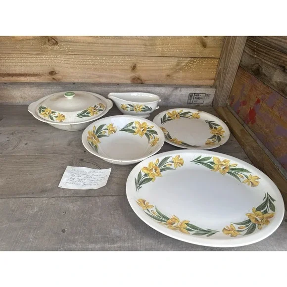 SHENANDOAH WARE Paden City‎ Pottery Platter Plate Bowl Dish Under Glaze USA