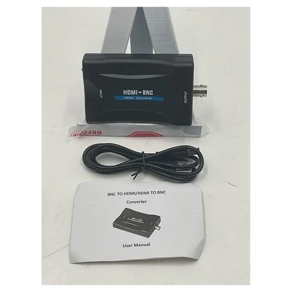 Unbranded HDMI to BNC Converter Adapter 1080p with 3.5mm Audio &‎ USB Power