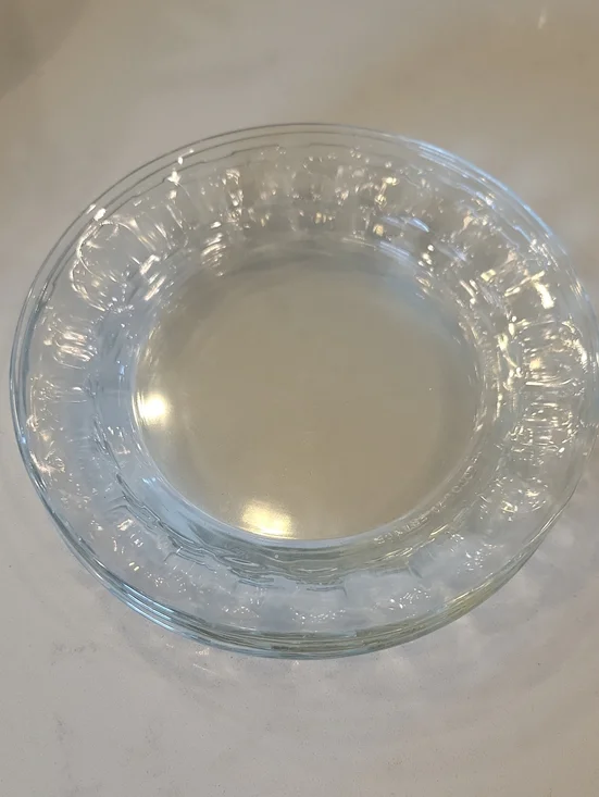Made In France Vintage Glass Desset Plates