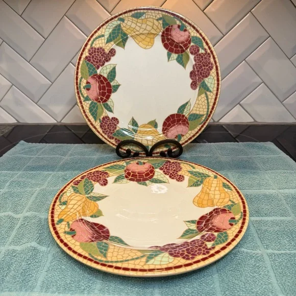 Pier 1 Imports Mosaic Fruit 10 1/2